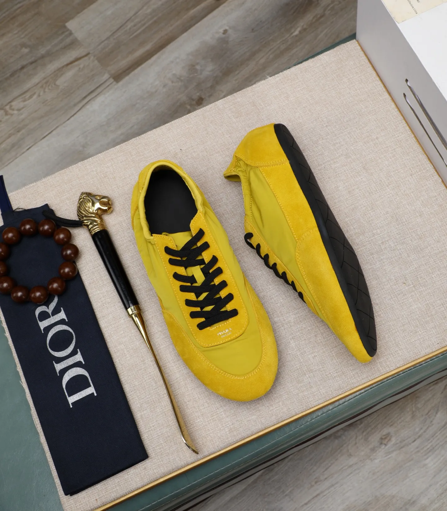 Men's shoes 💰460 [PRADA] Popular items in men's shoe counters, synchronized with the official website, high-quality shipments ✔️Original cowhide + cowhide lining, 1🆚1 replica, original original outsole, 38-45 (customized for 45, non-refundable)